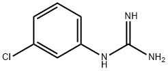 3-Chlorophenylguanidine Structural