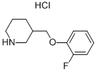 3-(2-FLUORO-PHENOXYMETHYL)-PIPERIDINE HYDROCHLORIDE