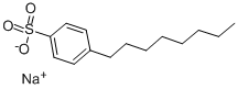 SODIUM 4-N-OCTYLBENZENESULFONATE Structural