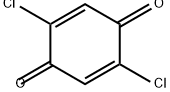 2,5-Dichlorobenzo-1,4-quinone Structural