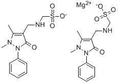 magnesium [(2,3-dihydro-1,5-dimethyl-3-oxo-2-phenyl-1H-pyrazol-4-yl)methylamino]methanesulphonate