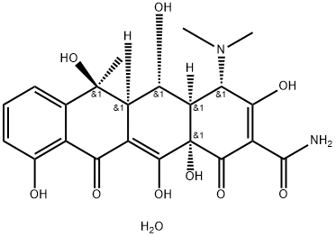 Oxytetracycline dihydrate Structural Picture