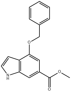 4-BENZYLOXY-6-INDOLE CARBOXYLIC ACID METHYL ESTER