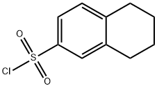 5,6,7,8-Tetrahydro-2-naphthalenesulfonyl chloride Structural