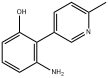 Phenol, 3-amino-2-(6-methyl-3-pyridinyl)- (9CI) Structural