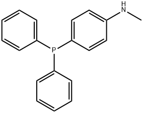 (4-DIPHENYLPHOSPHANYL-PHENYL)-METHYL-AMINE Structural