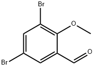 3,5-DIBROMO-2-METHOXYBENZALDEHYDE Structural