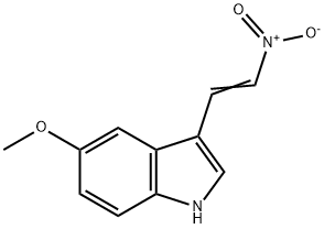 5-METHOXY-3-(2-NITROVINYL)-INDOL Structural