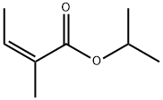 isopropyl 2-methylisocrotonate Structural