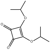 3,4-Diisopropoxy-3-cyclobutene-1,2-dione Structural