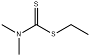 Dimethyldithiocarbamic acid ethyl ester Structural