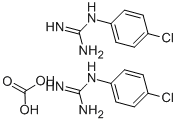 4-CHLOROPHENYLGUANIDINE CARBONATE Structural