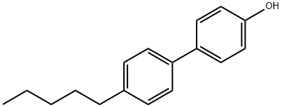 4-(4-n-Pentylphenyl)phenol Structural