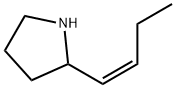 Pyrrolidine, 2-(1Z)-1-butenyl- (9CI) Structural