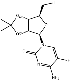 5'-Deoxy-5-fluoro-5'-iodo-2',3'-O-isopropylidene-D-cytidine