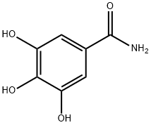 3,4,5-TRIHYDROXYBENZAMIDE Structural