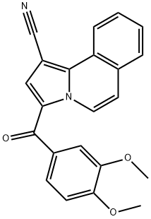 3-(3,4-dimethoxybenzoyl)pyrrolo[2,1-a]isoquinoline-1-carbonitrile