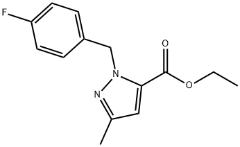 ETHYL 1-(4-FLUOROBENZYL)-3-METHYL-1H-PYRAZOLE-5-CARBOXYLATE