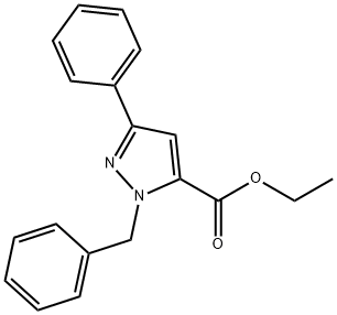 ETHYL 1-BENZYL-3-PHENYL-1H-PYRAZOLE-5-CARBOXYLATE