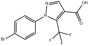 1-(4-BROMOPHENYL)-5-(TRIFLUOROMETHYL)-1H-PYRAZOLE-4-CARBOXYLIC ACID