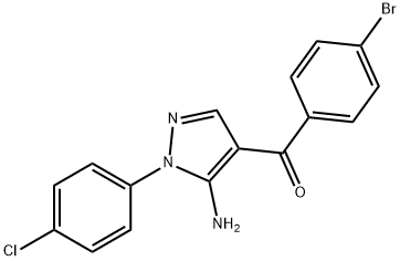 (5-AMINO-1-(4-CHLOROPHENYL)-1H-PYRAZOL-4-YL)(4-BROMOPHENYL)METHANONE