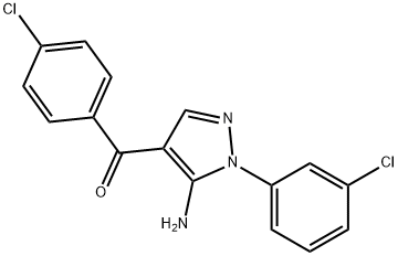 (5-AMINO-1-(3-CHLOROPHENYL)-1H-PYRAZOL-4-YL)(4-CHLOROPHENYL)METHANONE