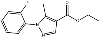 ETHYL 1-(2-FLUOROPHENYL)-5-METHYL-1H-PYRAZOLE-4-CARBOXYLATE