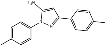 1,3-DI-P-TOLYL-1H-PYRAZOL-5-AMINE Structural