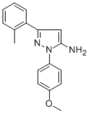 1-(4-METHOXYPHENYL)-3-O-TOLYL-1H-PYRAZOL-5-AMINE