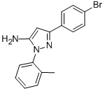 3-(4-BROMOPHENYL)-1-O-TOLYL-1H-PYRAZOL-5-AMINE