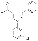 1-(3-CHLOROPHENYL)-3-PHENYL-1H-PYRAZOLE-4-CARBALDEHYDE