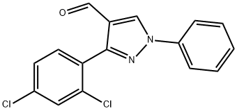 3-(2,4-DICHLOROPHENYL)-1-PHENYL-1H-PYRAZOLE-4-CARBALDEHYDE