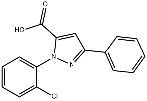 1-(2-CHLOROPHENYL)-3-PHENYL-1H-PYRAZOLE-5-CARBOXYLIC ACID