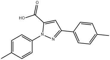 1,3-DI-P-TOLYL-1H-PYRAZOLE-5-CARBOXYLIC ACID Structural