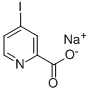 4-IODO-PYRIDINE-2-CARBOXYLIC ACID, SODIUM SALT Structural