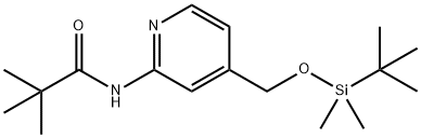 N-[4-(TERT-BUTYL-DIMETHYL-SILANYLOXYMETHYL)-PYRIDIN-2-YL]-2,2-DIMETHYL-PROPIONAMIDE