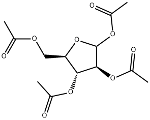 D-Arabinofuranose, tetraacetate Structural