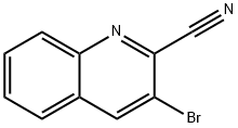 2-CYANO-3-BROMOQUINOLINE Structural