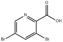 3,5-DIBROMOPICOLINIC ACID Structural