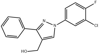 (1-(3-CHLORO-4-FLUOROPHENYL)-3-PHENYL-1H-PYRAZOL-4-YL)METHANOL