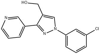 (1-(3-CHLOROPHENYL)-3-(PYRIDIN-3-YL)-1H-PYRAZOL-4-YL)METHANOL