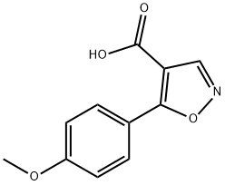 5-(4-METHOXY-PHENYL)-ISOXAZOLE-4-CARBOXYLIC ACID