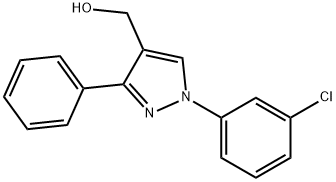 (1-(3-CHLOROPHENYL)-3-PHENYL-1H-PYRAZOL-4-YL)METHANOL