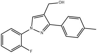 (1-(2-FLUOROPHENYL)-3-P-TOLYL-1H-PYRAZOL-4-YL)METHANOL