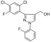 (3-(2,4-DICHLORO-5-FLUOROPHENYL)-1-(2-FLUOROPHENYL)-1H-PYRAZOL-4-YL)METHANOL