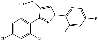 (3-(2,4-DICHLOROPHENYL)-1-(2,4-DIFLUOROPHENYL)-1H-PYRAZOL-4-YL)METHANOL