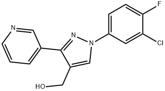 (1-(3-CHLORO-4-FLUOROPHENYL)-3-(PYRIDIN-3-YL)-1H-PYRAZOL-4-YL)METHANOL