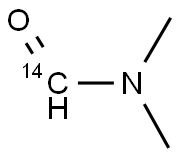 N,N-DIMETHYLFORMAMIDE, [CARBONYL-14C] Structural