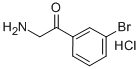 2-AMINO-1-(3-BROMO-PHENYL)-ETHANONE HYDROCHLORIDE