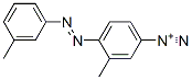 3-Methyl-4-[(3-methylphenyl)azo]benzenediazonium